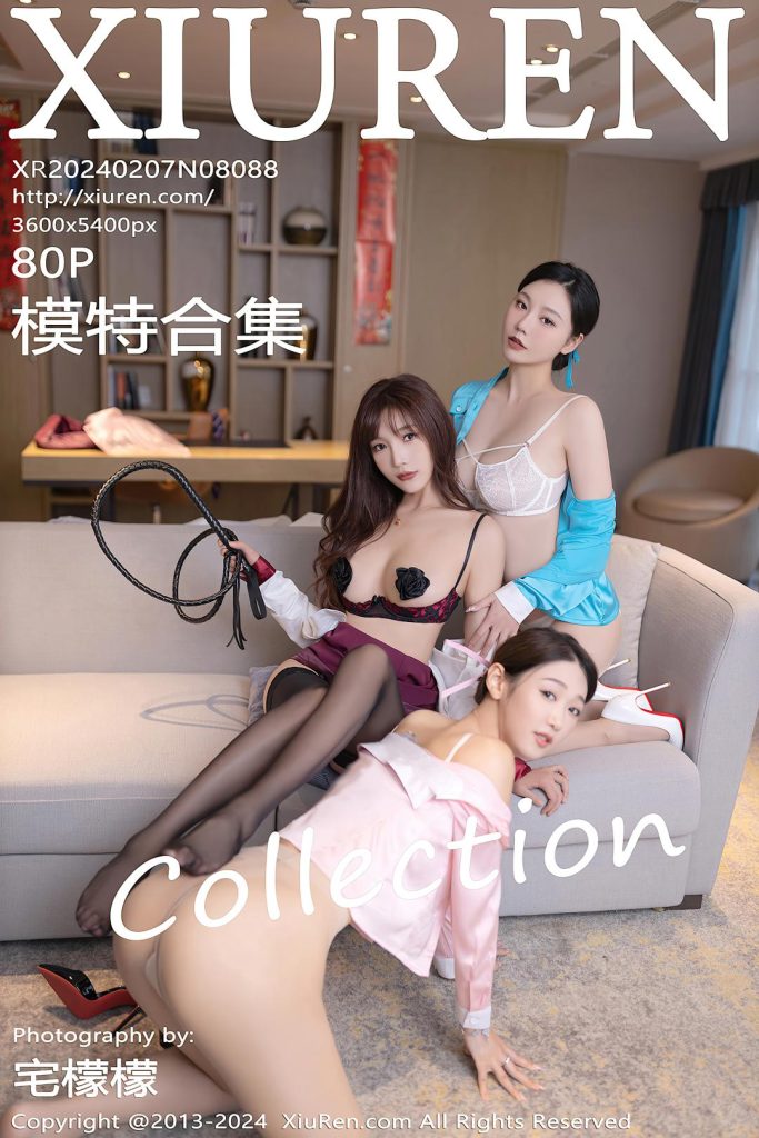 [秀人网] 2024.02.07 NO.8088 模特合集 陆萱萱 安然anran 唐安琪 [80P]-秀人网官方网站